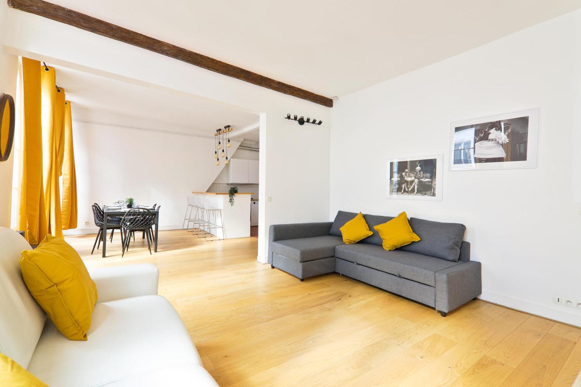 Appartement Mezzanine Quartier Chatelet Les Halles 4 Free Netflix París Exterior foto