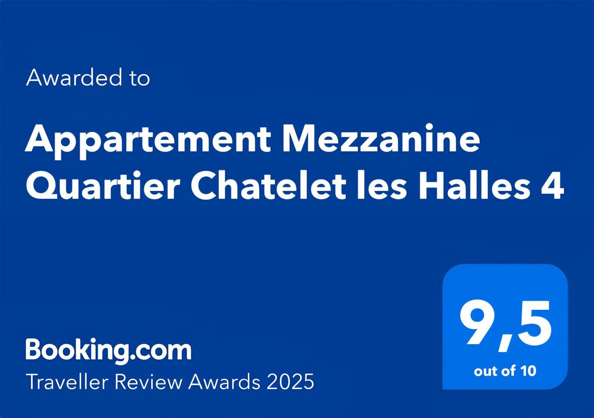 Appartement Mezzanine Quartier Chatelet Les Halles 4 Free Netflix París Exterior foto