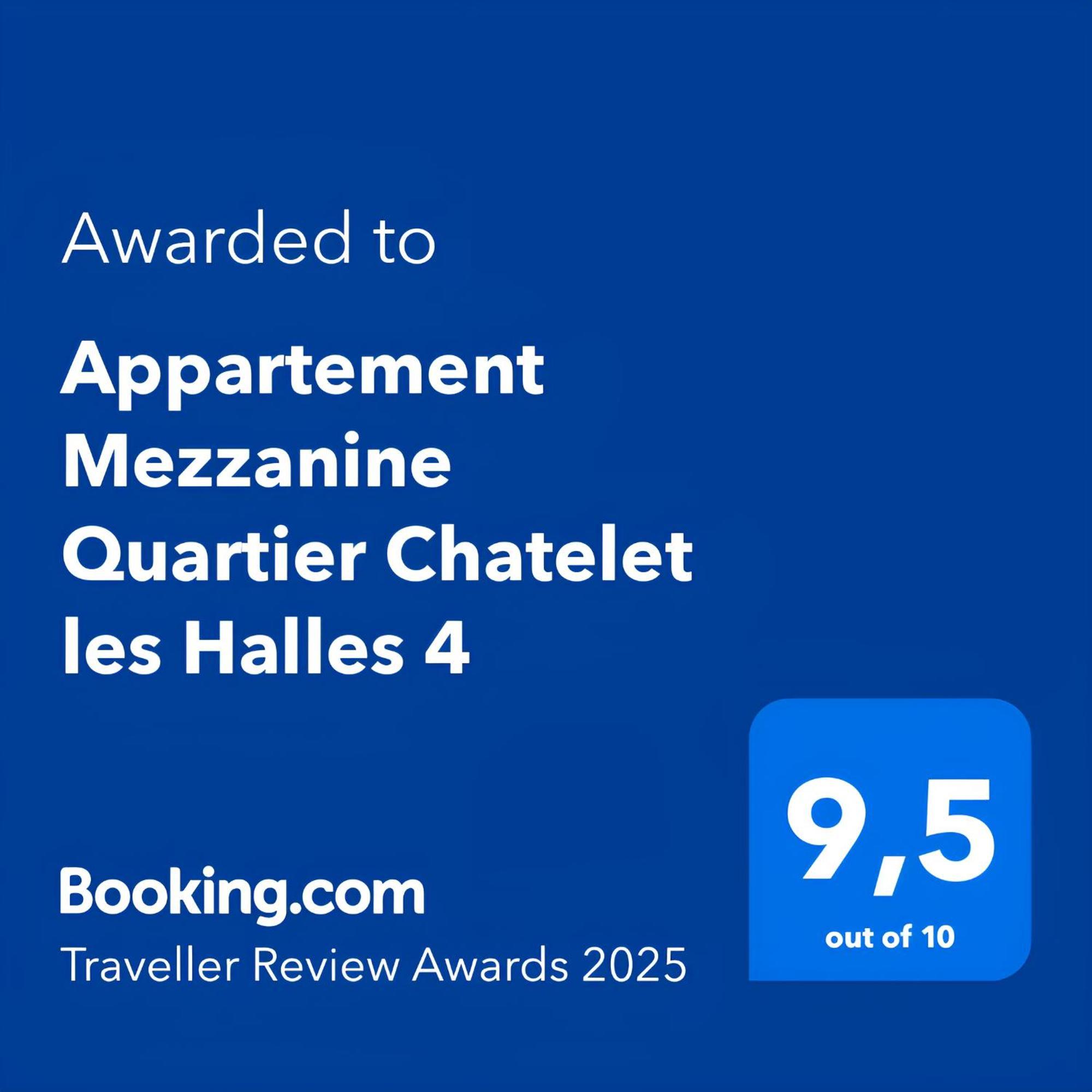 Appartement Mezzanine Quartier Chatelet Les Halles 4 Free Netflix París Exterior foto
